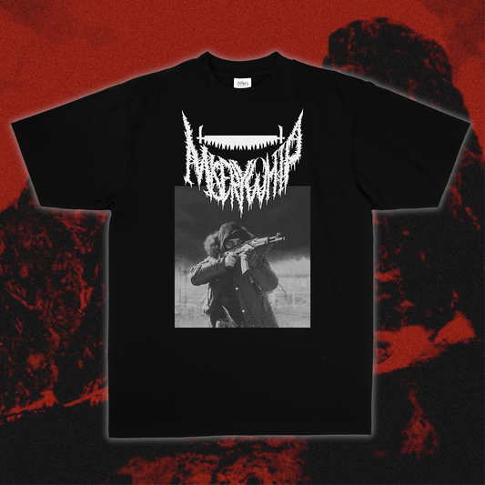 MISERY WHIP - SHOOTER BORN IN HEAVEN T SHIRT (PRE ORDER)